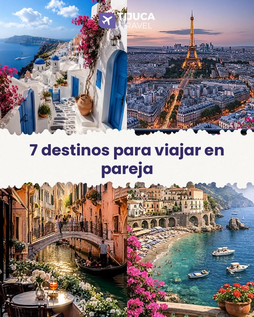 Siete destinos para viajar en pareja